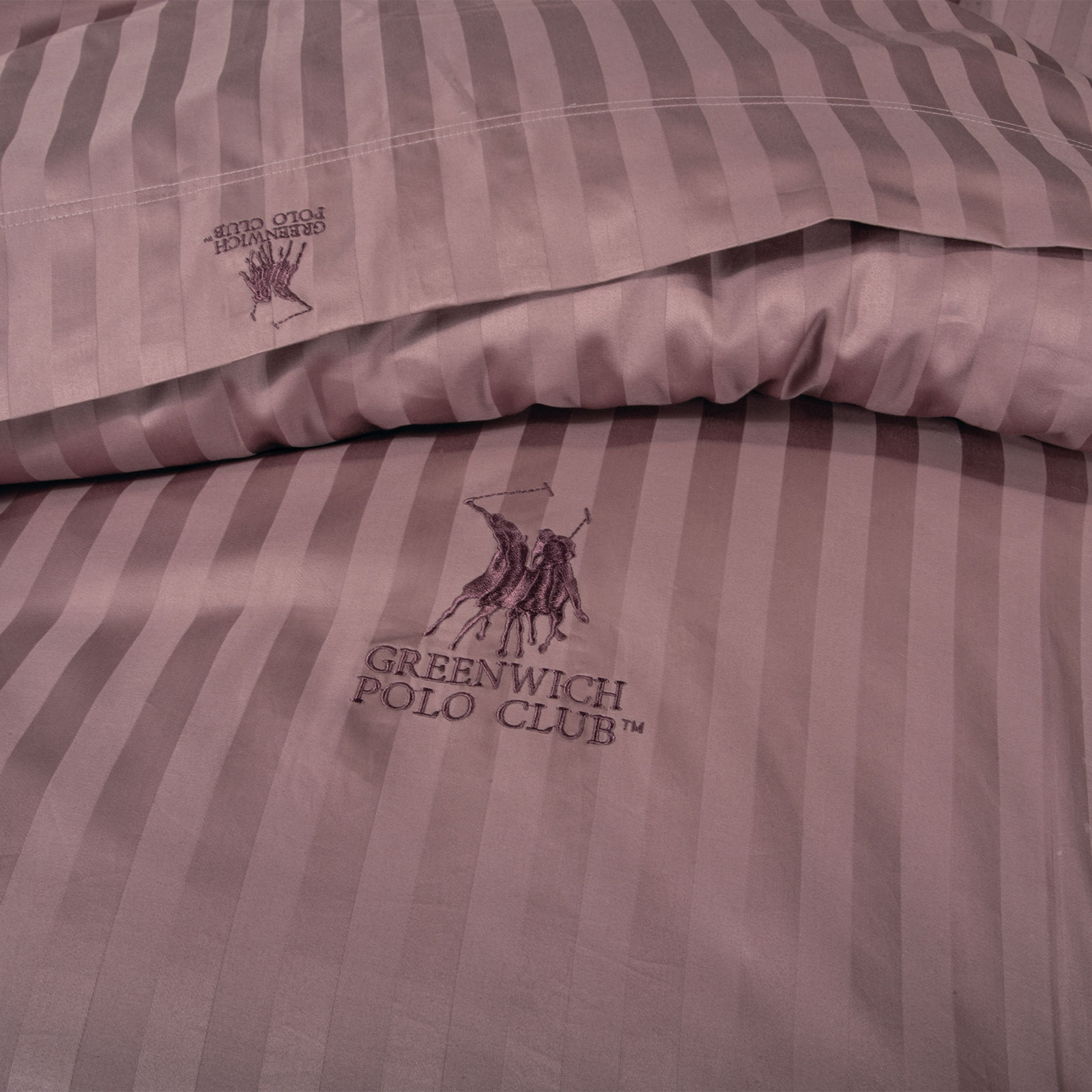 Σεντόνια King Size (Σετ) Greenwich Polo Club Premium 2155 Bordeaux Λευκά Είδη Κρεβατοκάμαρας Σετ Βαμβακερά Spitishop