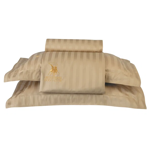 Σεντόνια Υπέρδιπλα (Σετ) Greenwich Polo Club Premium 2153 Gold