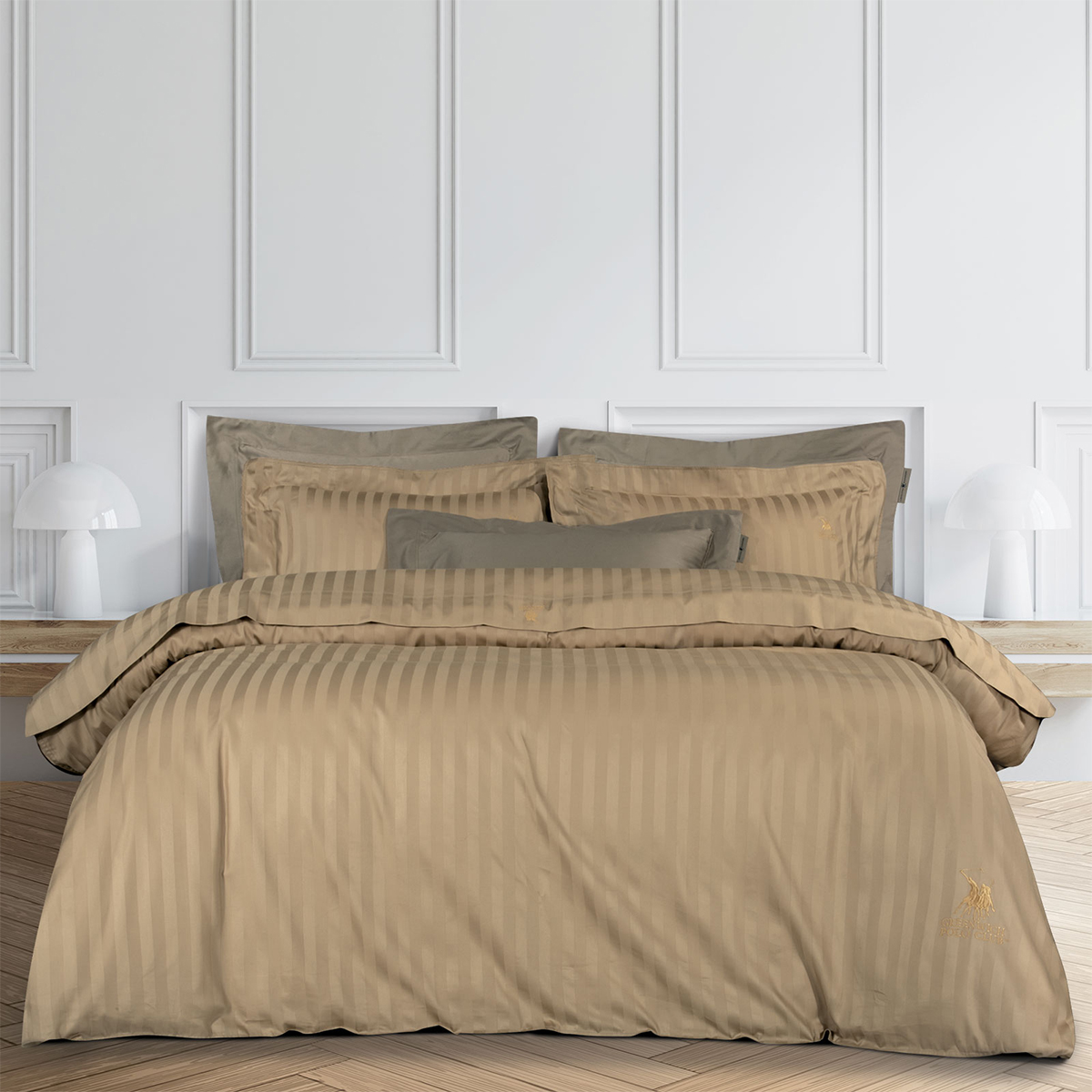 Σεντόνια King Size (Σετ) Greenwich Polo Club Premium 2153 Gold