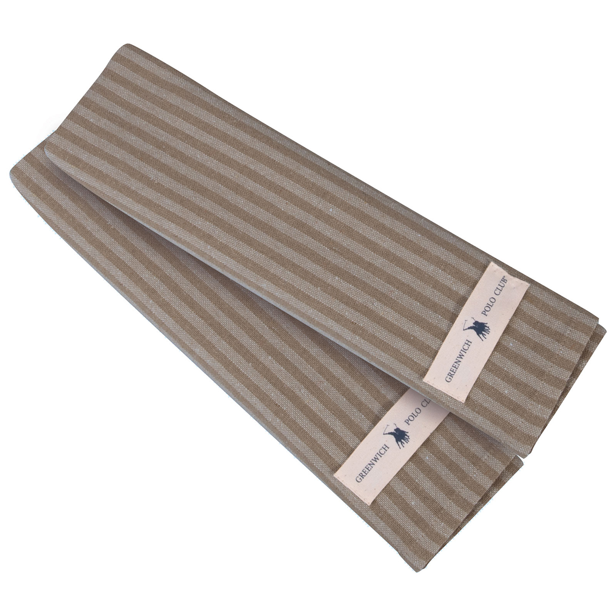 Ποτηρόπανα (Σετ 2τμχ) Greenwich Polo Club Essential 2701 Beige