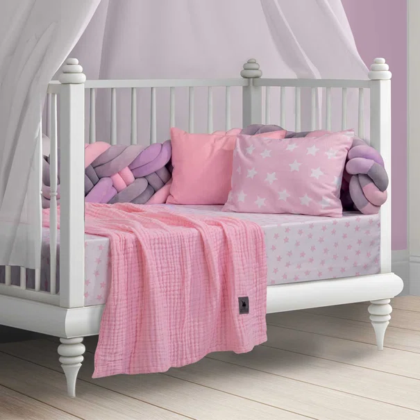 Κουβέρτα Μουσελίνα Αγκαλιάς (80x105) Greenwich Polo Club Baby 2994 Pink
