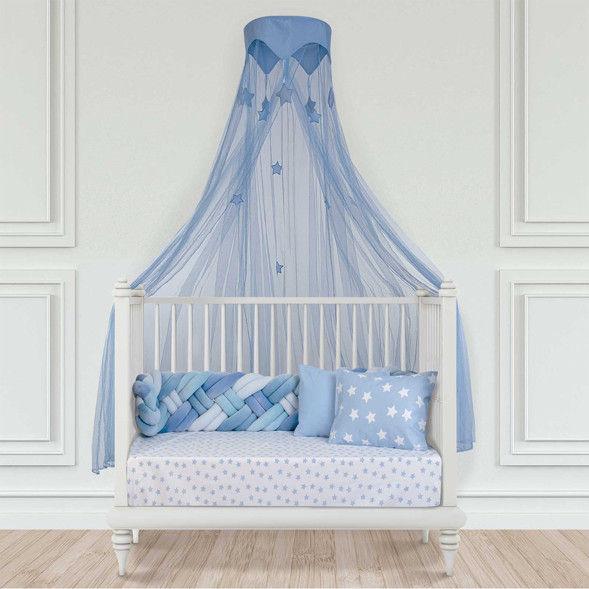 Κουνουπιέρα Κούνιας Greenwich Polo Club Baby 2997 Ciel