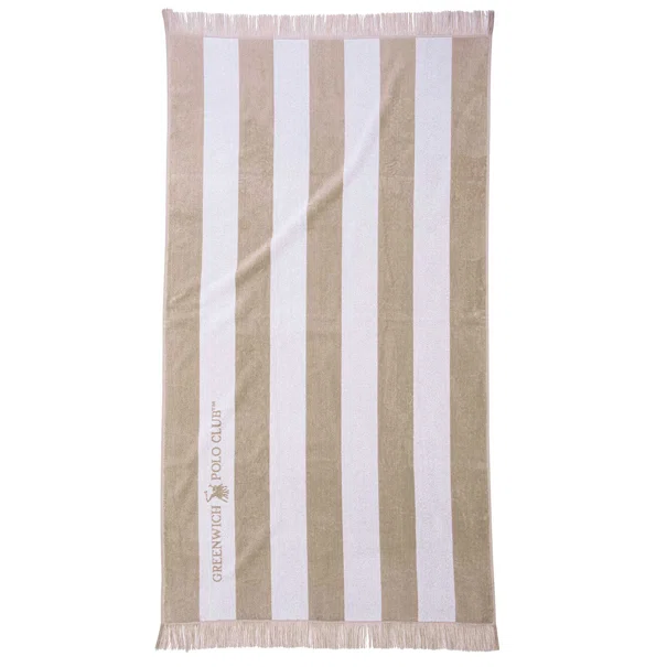 Πετσέτα Θαλάσσης (90x170) Greenwich Polo Club Beach 3729 Beige