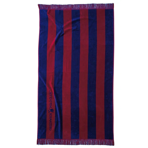 Πετσέτα Θαλάσσης (90x170) Greenwich Polo Club Beach 3724 Red