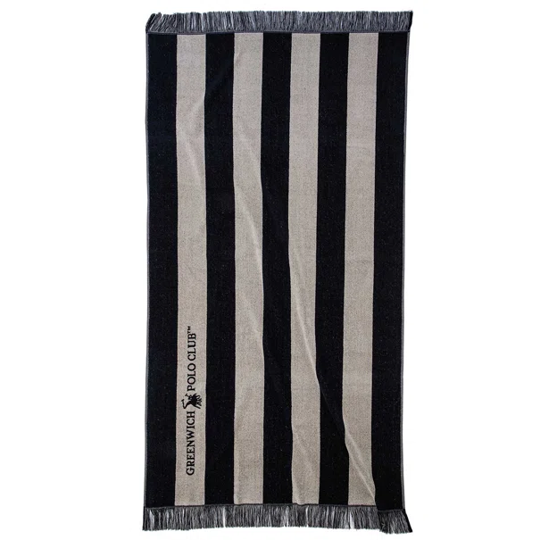 Πετσέτα Θαλάσσης (90x170) Greenwich Polo Club Beach 3727 Black