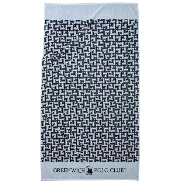 Πετσέτα Θαλάσσης (90x170) Greenwich Polo Club Beach 3731 Grey