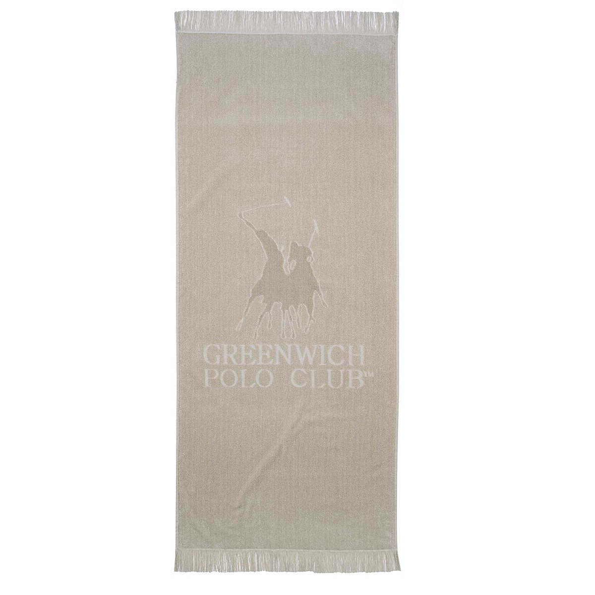 Πετσέτα Θαλάσσης (70x170) Greenwich Polo Club Beach 3734 L.Grey