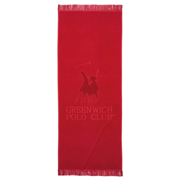 Πετσέτα Θαλάσσης (90x190) Greenwich Polo Club Beach 3657 Bordo