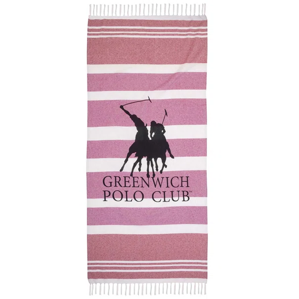 Παρεό (80x170) Greenwich Polo Club Beach 3842 Fuchsia