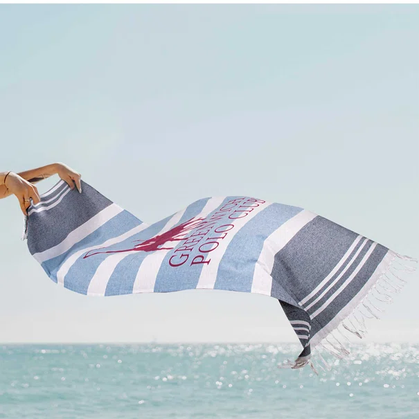Παρεό (80x170) Greenwich Polo Club Beach 3843 Blue