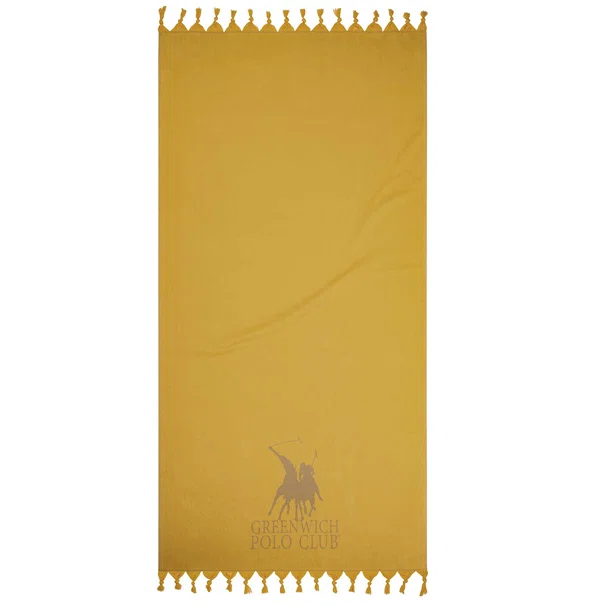 Παρεό (90x170) Greenwich Polo Club Beach 3796 Ochra
