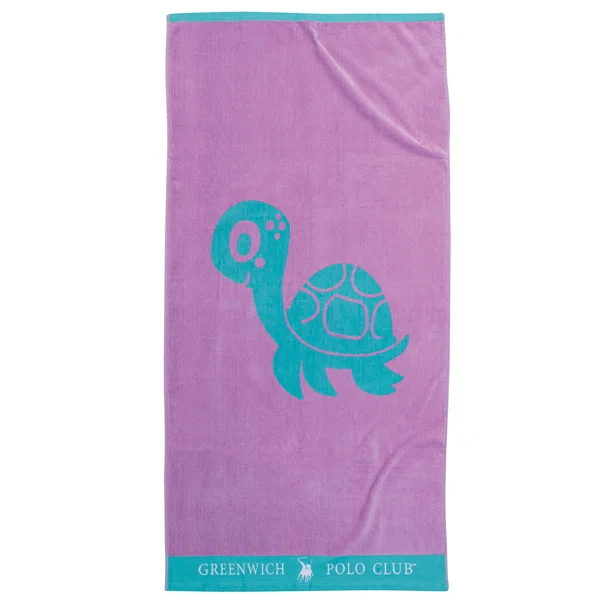 Παιδική Πετσέτα Θαλάσσης (70x140) Greenwich Polo Club Junior 3764 Pink