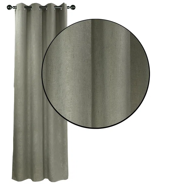 Κουρτίνα Συσκότισης (140x270) Με Τρουκς Das Home 2248 Anthracite