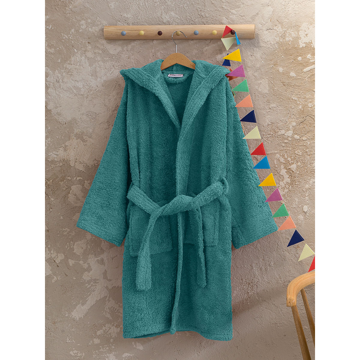 Παιδικό Μπουρνούζι Nima Wizard Jungle Green Παιδικά Μπουρνούζια - Βρεφικά για Αγόρια Spitishop