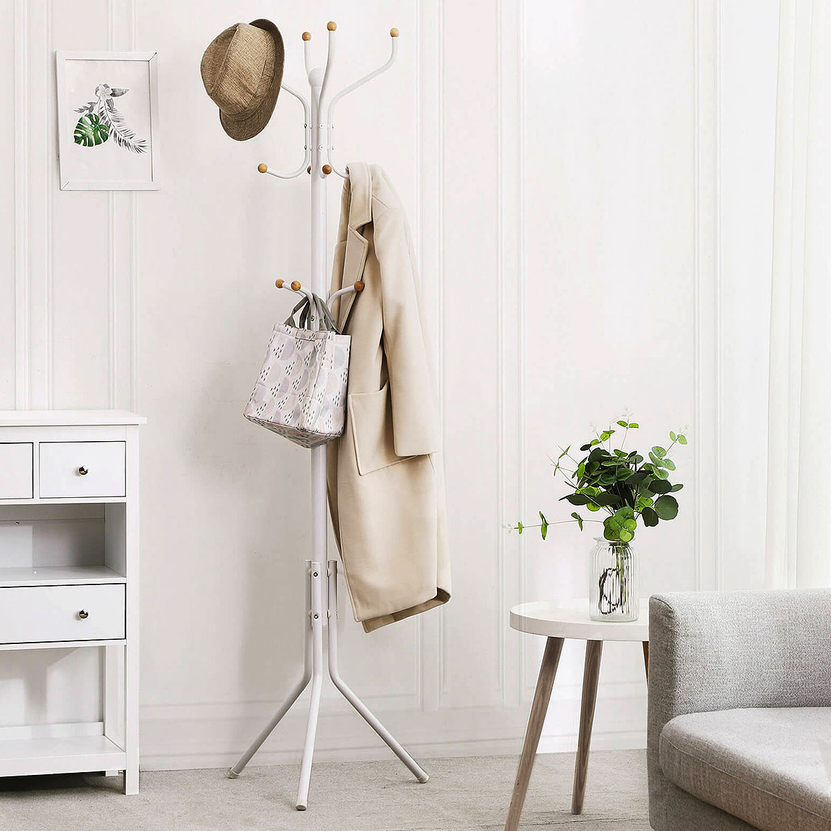 Καλόγερος Ρούχων (44x44x182) Songmics RCR19W
