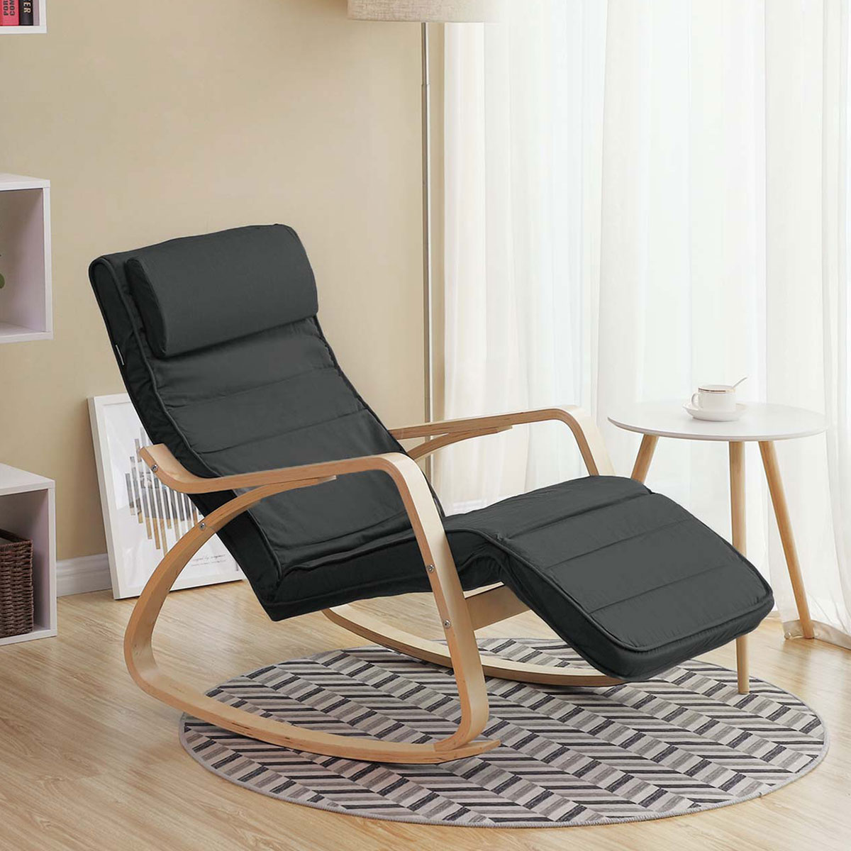Κουνιστή Πολυθρόνα Relax (55x115x91) Songmics LYY010GZ03