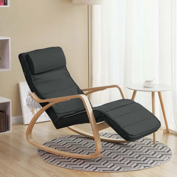 Κουνιστή Πολυθρόνα Relax (55x115x91) Songmics LYY010GZ03