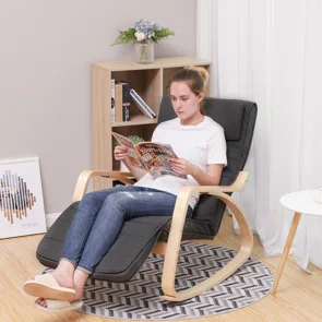 Κουνιστή Πολυθρόνα Relax (55x115x91) Songmics LYY010GZ03