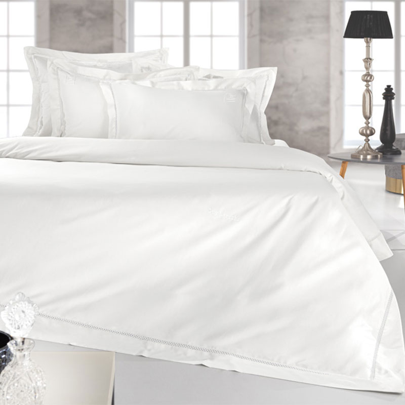 Παπλωματοθήκη Υπέρδιπλη (Σετ 240x250) Guy Laroche Blend White