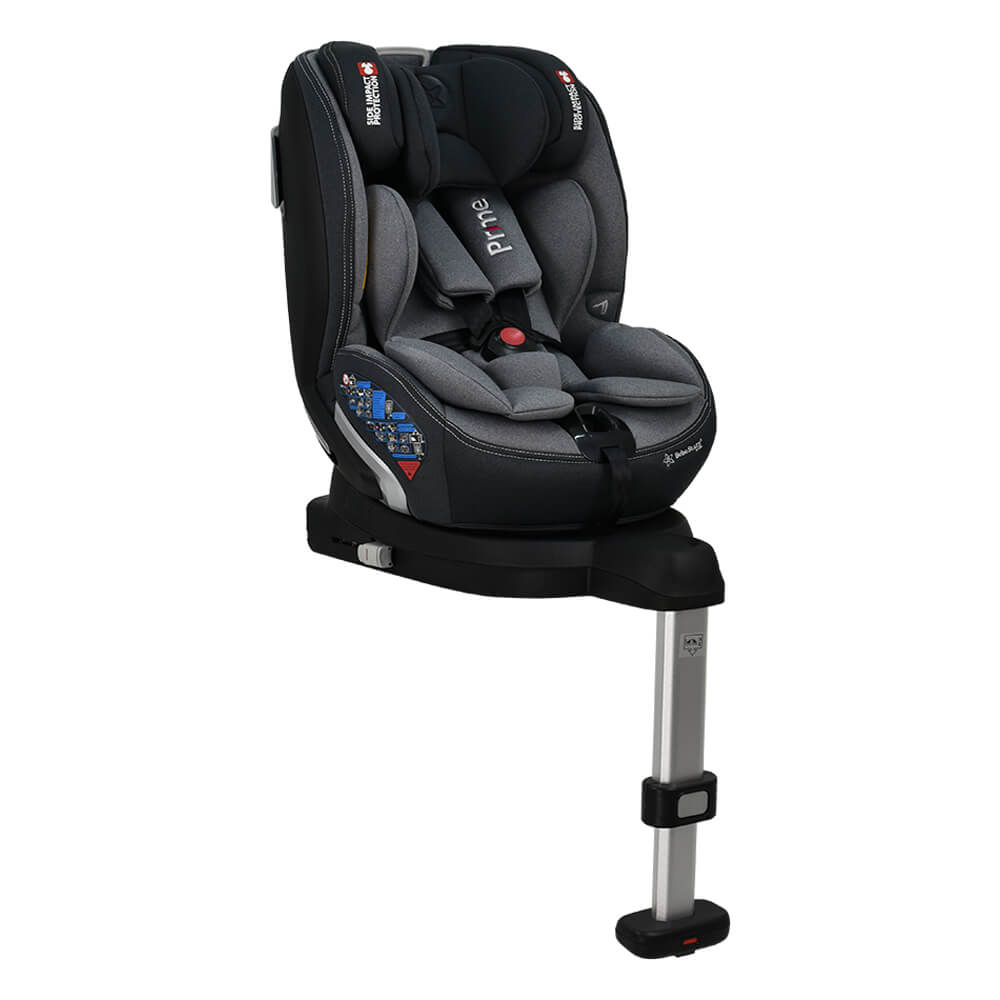 Κάθισμα Αυτοκινήτου ISOfix (0-7 Ετών/0-25kg) Bebe Stars Prime 360 Grey 915-186