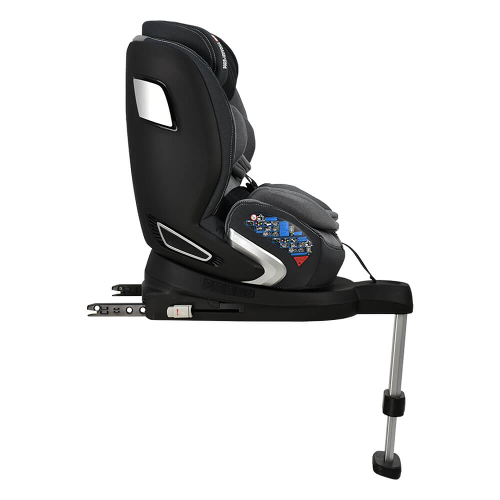 Κάθισμα Αυτοκινήτου Isofix (0-7 Ετών 0-25Kg) Bebe Stars Prime 360 Grey 915-186 Βρεφικά Καθίσματα Spitishop