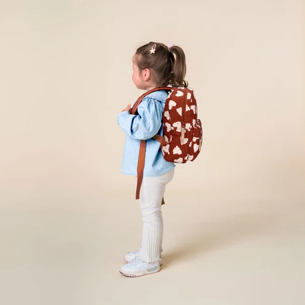 Σχολική Τσάντα Νηπιαγωγείου (23x8x31) Kidzroom Adore More Brown