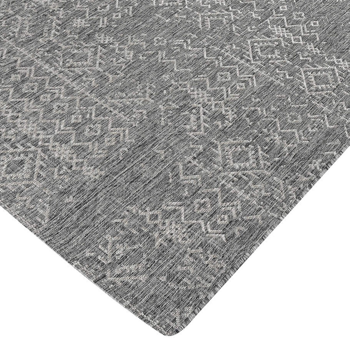 Χαλί Καλοκαιρινό (160x230) Polcarpet Bali Rainbow 1178 Grey