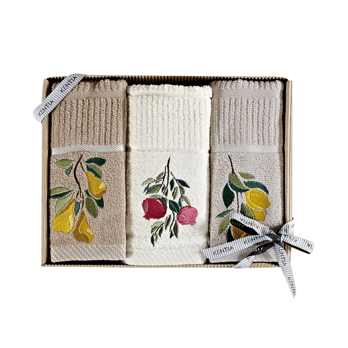 Πετσέτες Κουζίνας (Σετ 3τμχ) Kentia Kitchen Regalo 234