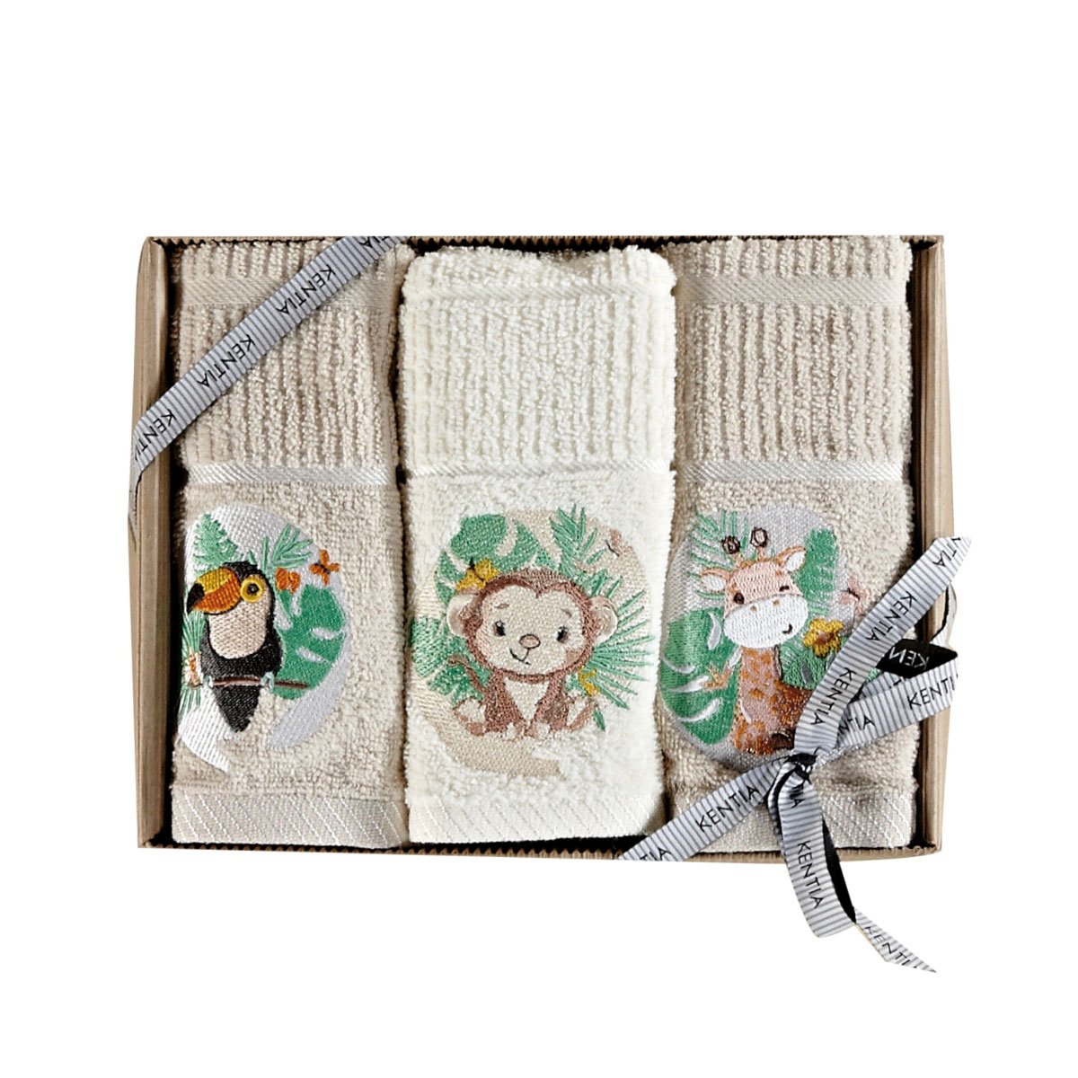 Παιδικές Πετσέτες Χεριών (Σετ 3τμχ) Kentia Baby Arlekin 233 360gsm