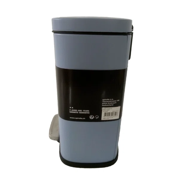 Κάδος Απορριμμάτων Μπάνιου (21.4x17.6x30) Spirella 5lt 05392.006 Akira Fog