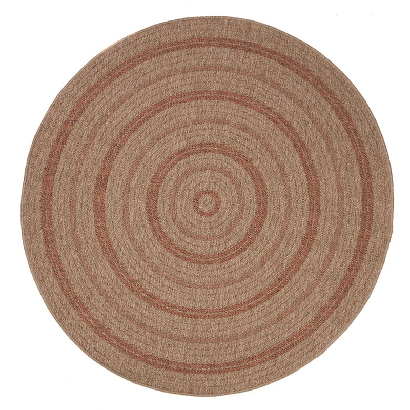 Στρογγυλό Χαλί Καλοκαιρινό (Φ160) Royal Carpet Avanos 8863 Tobacco