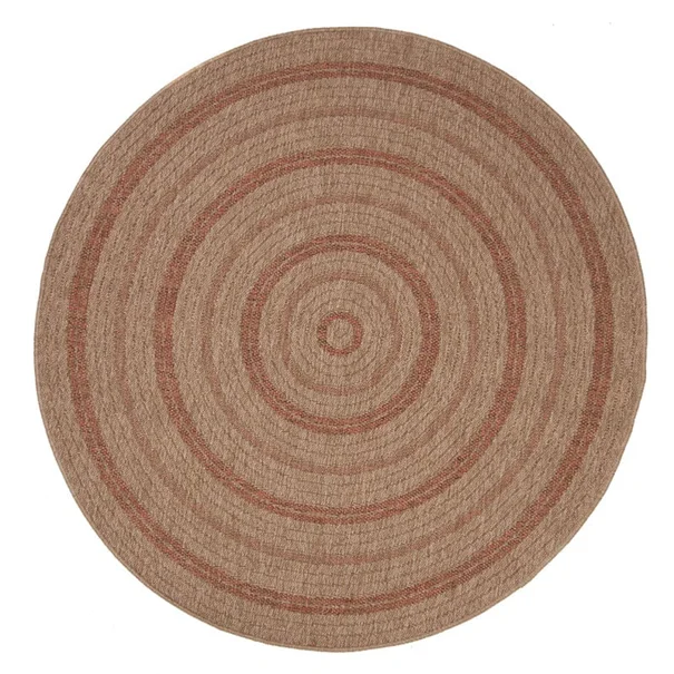 Στρογγυλό Χαλί Καλοκαιρινό (Φ160) Royal Carpet Avanos 8863 Tobacco