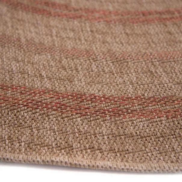 Στρογγυλό Χαλί Καλοκαιρινό (Φ160) Royal Carpet Avanos 8863 Tobacco