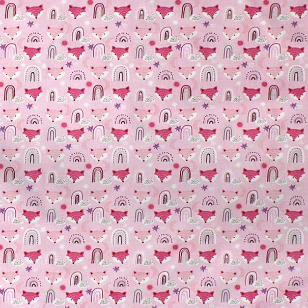 Πάνα Χασέ (80x80) Dimcol Fox 525 Pink