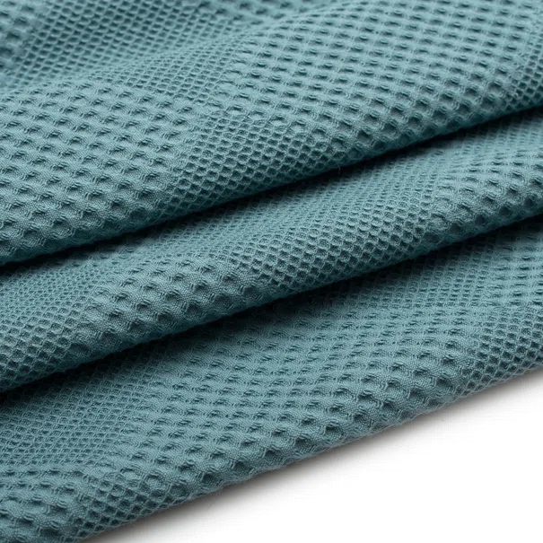 Κουβέρτα Πικέ Μονή (165x250) Dimcol Cotton 280 GSM Petrol