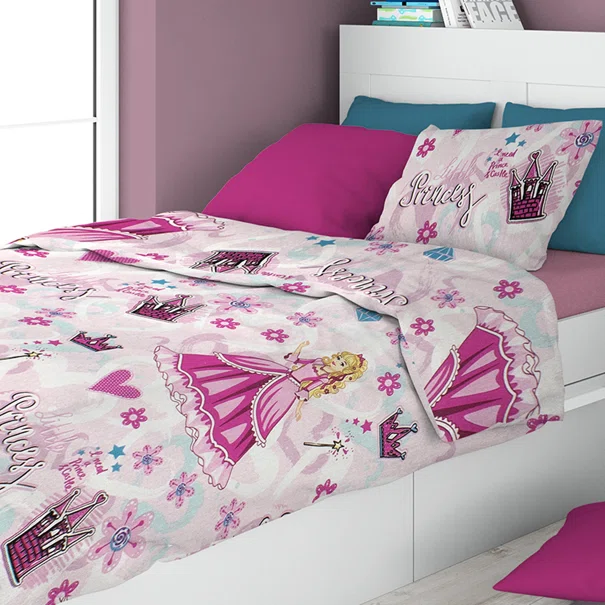 Σεντόνια Μονά (Σετ) Dimcol 390 Princess Pink