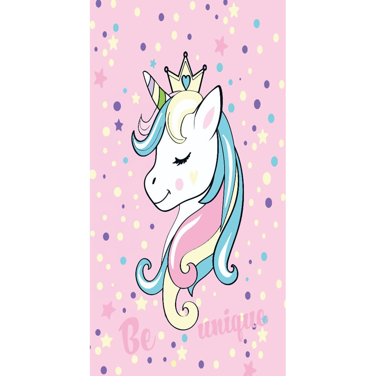 Παιδική Πετσέτα Θαλάσσης (70x140) Dimcol 22 Unicorn