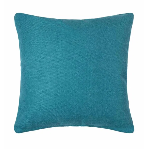 Διακοσμητική Μαξιλαροθήκη (45x45) Silk Fashion A802 Πετρόλ