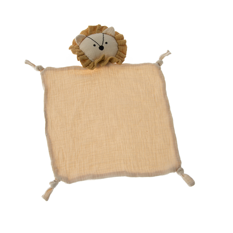 Πανάκι Παρηγοριάς Gamberritos 100% Cotton Λιονταράκι