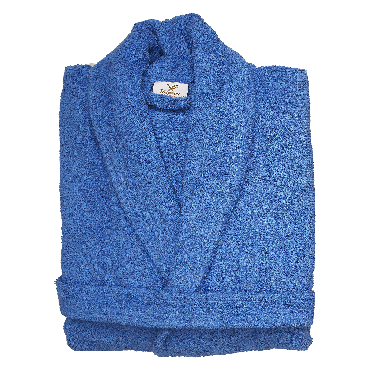 Μπουρνούζι Viopros Classic Bathrobes Μπλε