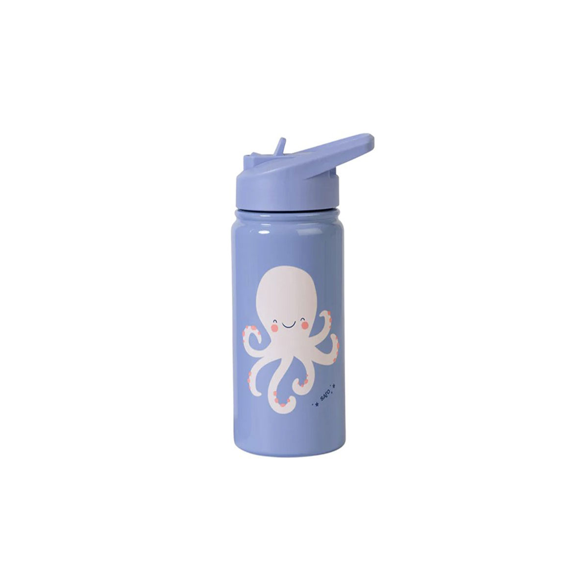 Παγούρι - Θερμός 350ml Με Καλαμάκι Saro Sea Friends 74503