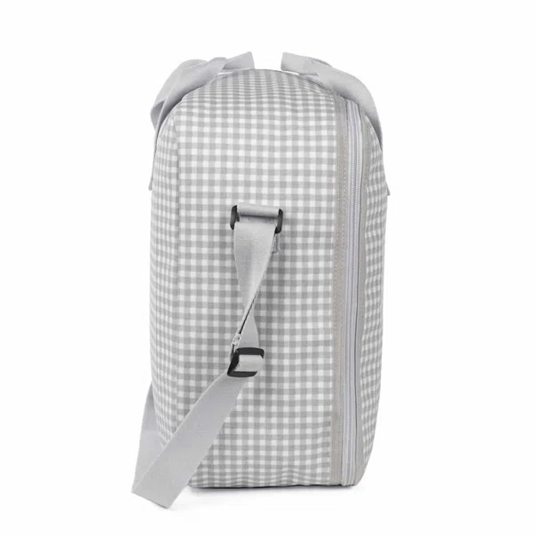 Τσάντα Μαιευτηρίου Walking Mum I Love Vichy Grey