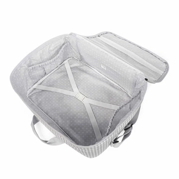 Τσάντα Μαιευτηρίου Walking Mum I Love Vichy Grey