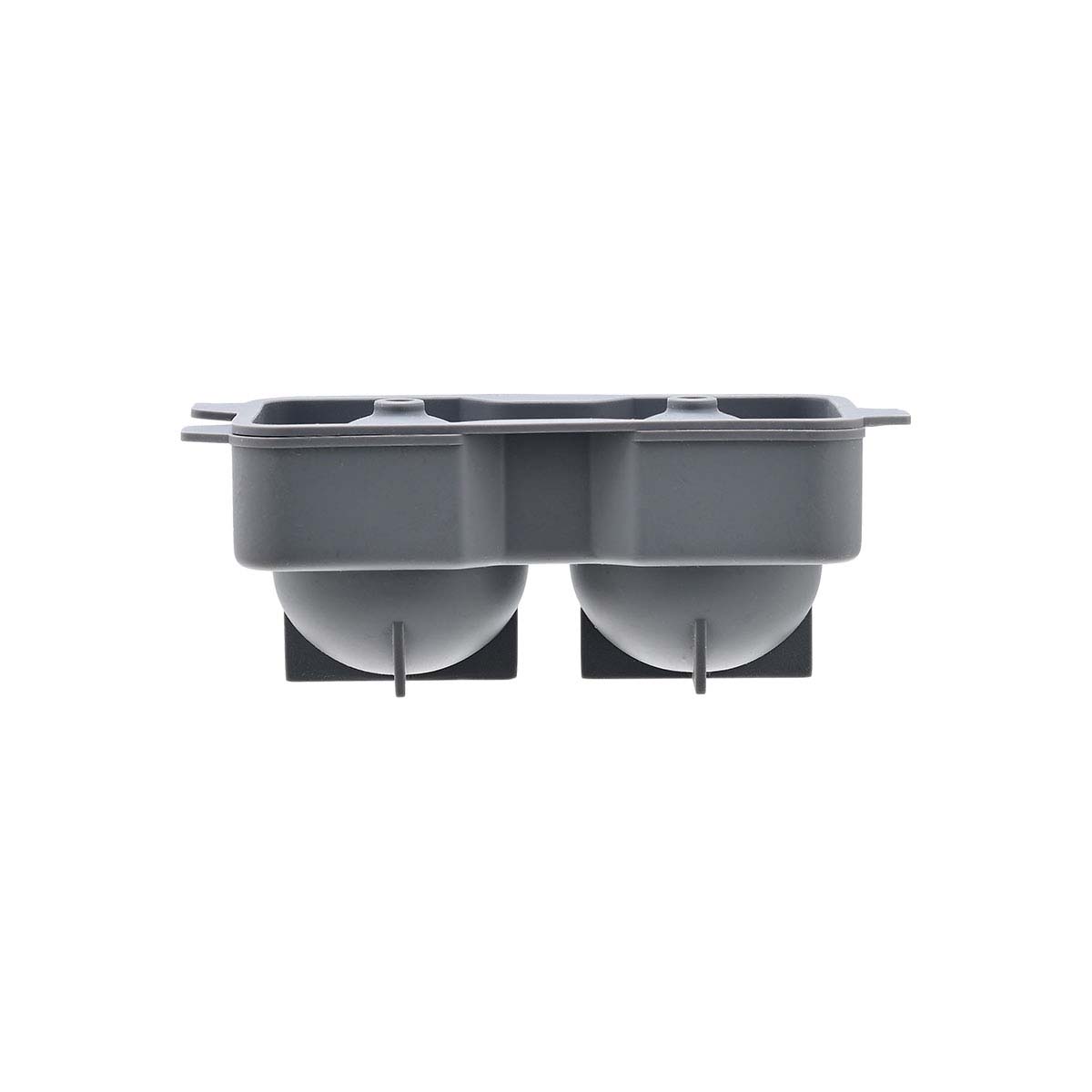 Παγοθήκη Στρογγυλή Σιλικόνης 2 Θέσεων Estia Grey 01-15015