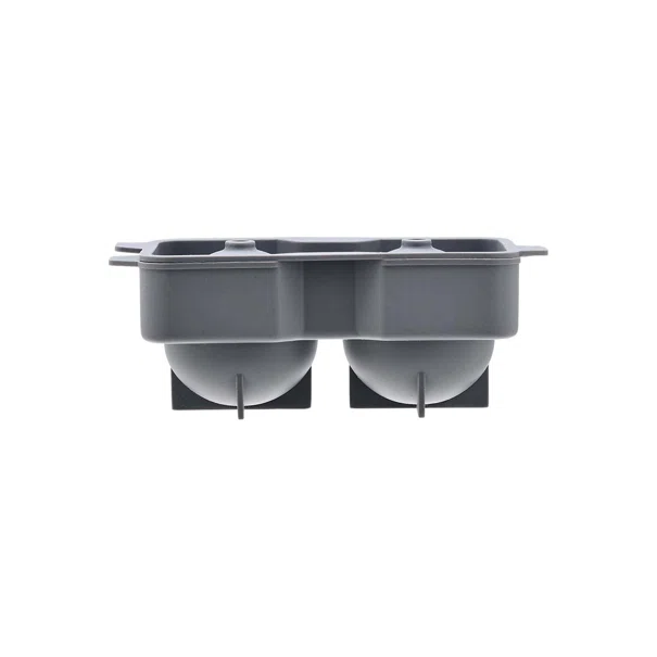 Παγοθήκη Στρογγυλή Σιλικόνης 2 Θέσεων Estia Grey 01-15015