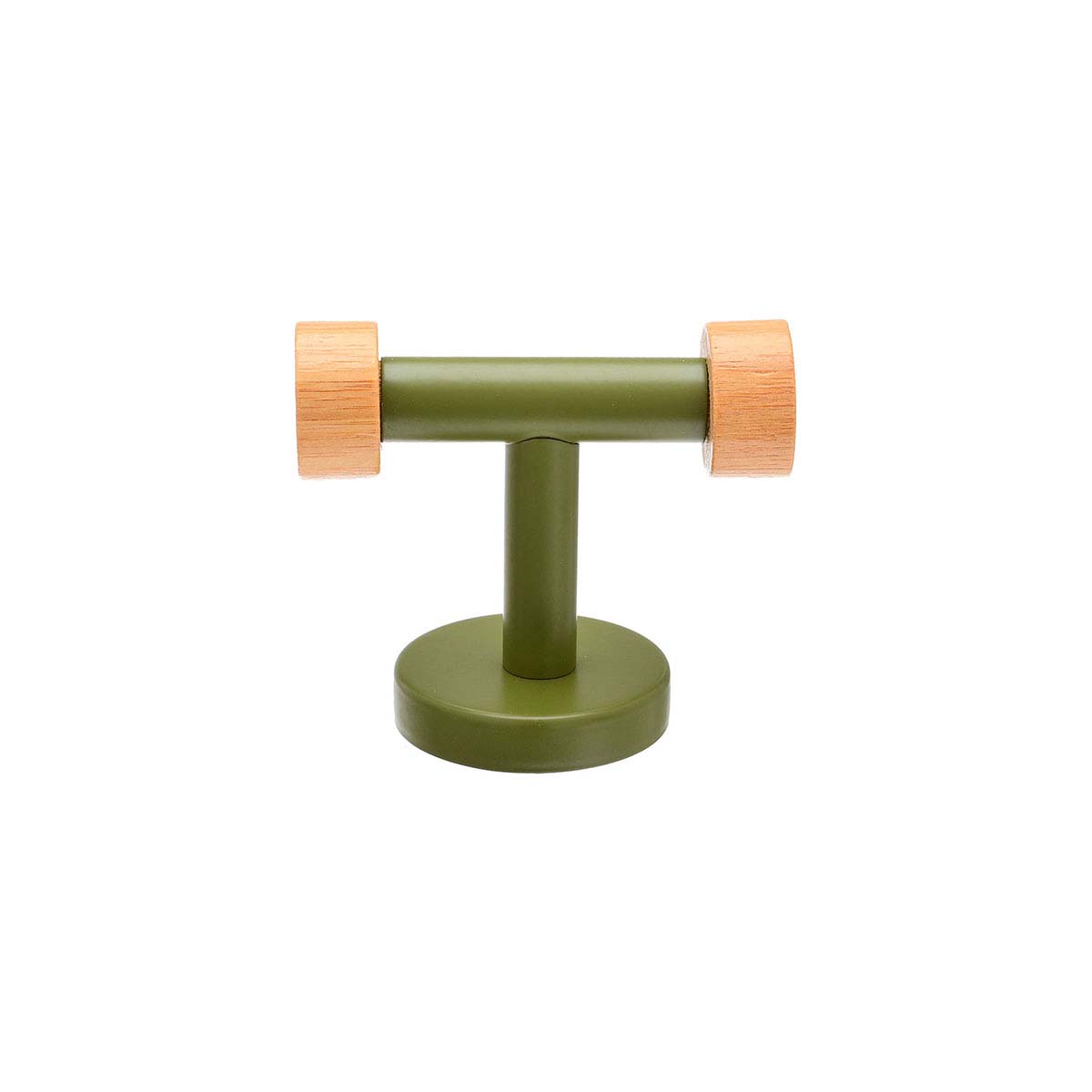 Κρεμαστράκι Τοίχου (9x8x5.3) Estia Bamboo Essentials Olive 02-15169