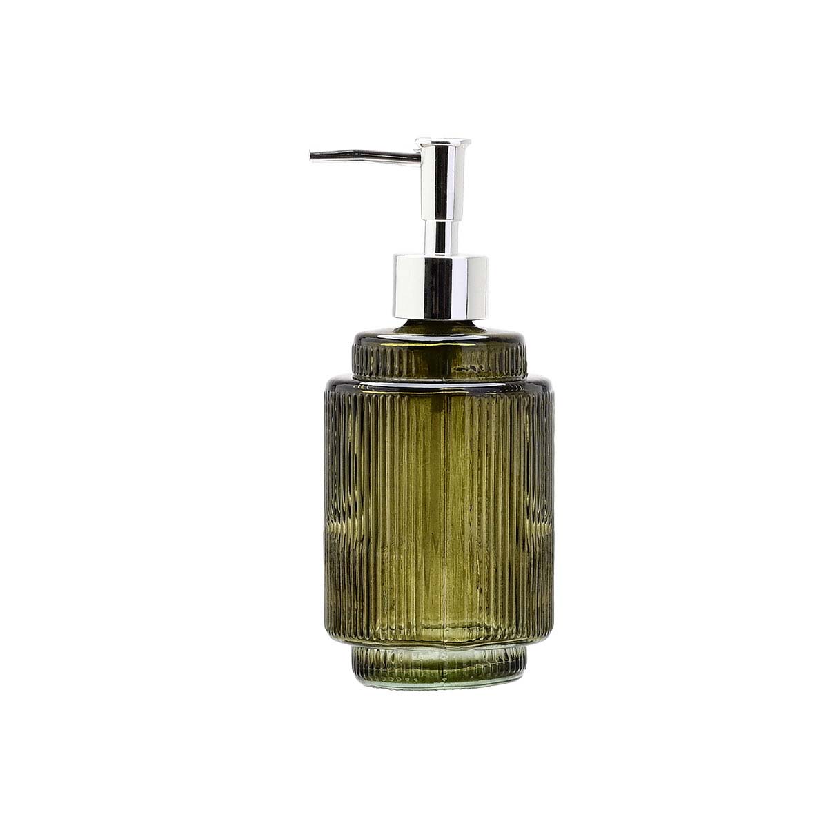 Dispenser Μπάνιου 380ml (Φ8x19) Estia Bamboo Essentials Olive 02-14872