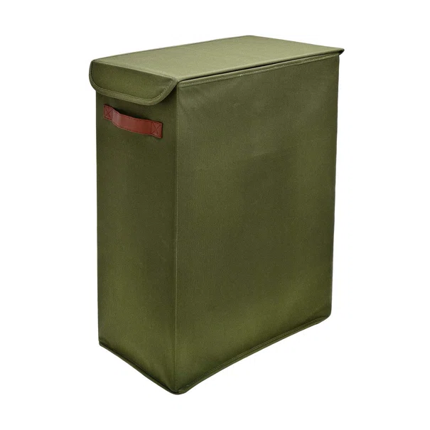 Καλάθι Απλύτων (38x21x55) Estia Bamboo Essentials Olive 02-14926