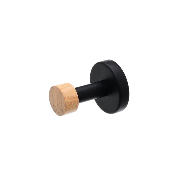 Κρεμαστράκι Τοίχου (Φ5.3x6.6) Estia Bamboo Essentials Black 02-14742