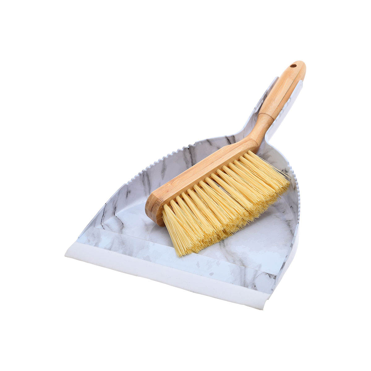 Σκουπάκι Με Φαράσι Estia Bamboo Essentials Marble 04-14360